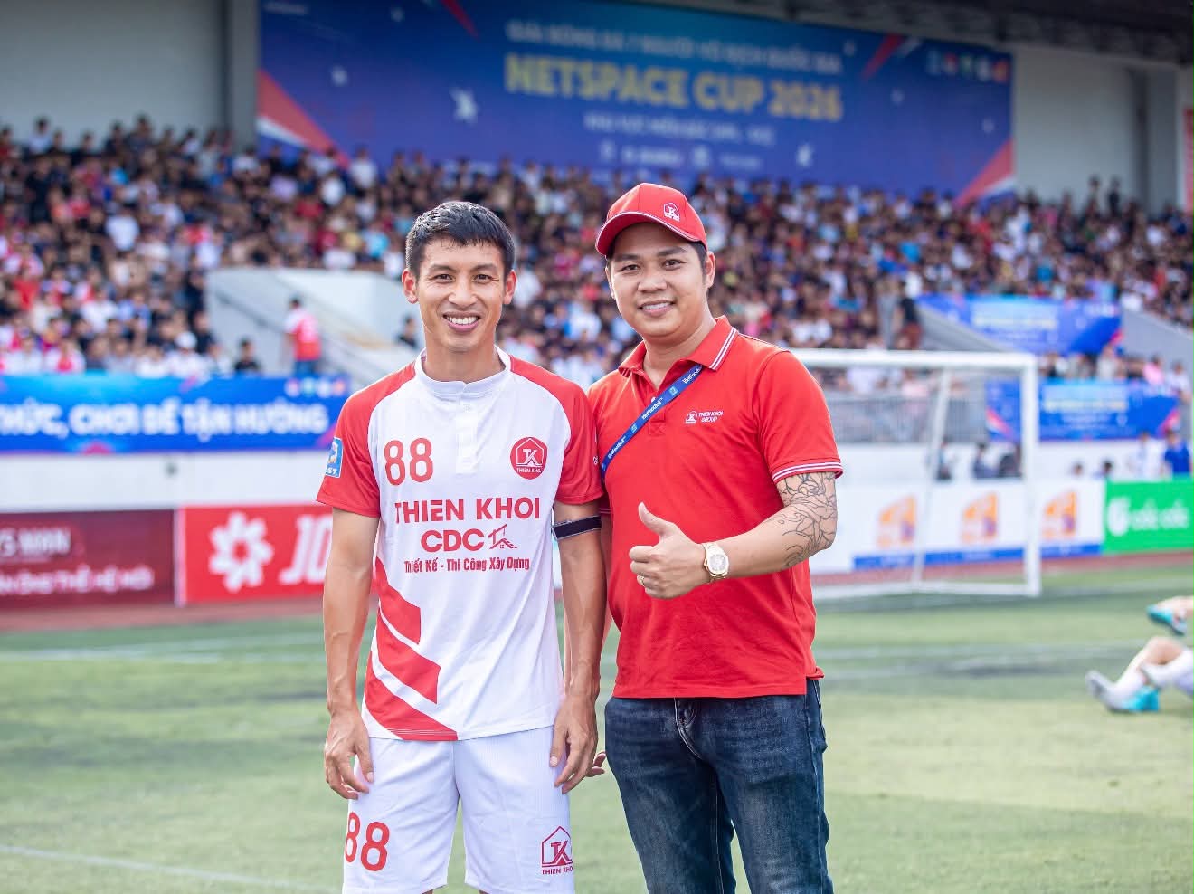 Cầu thủ Thiên Khôi FC tại Netspace Cup 2026