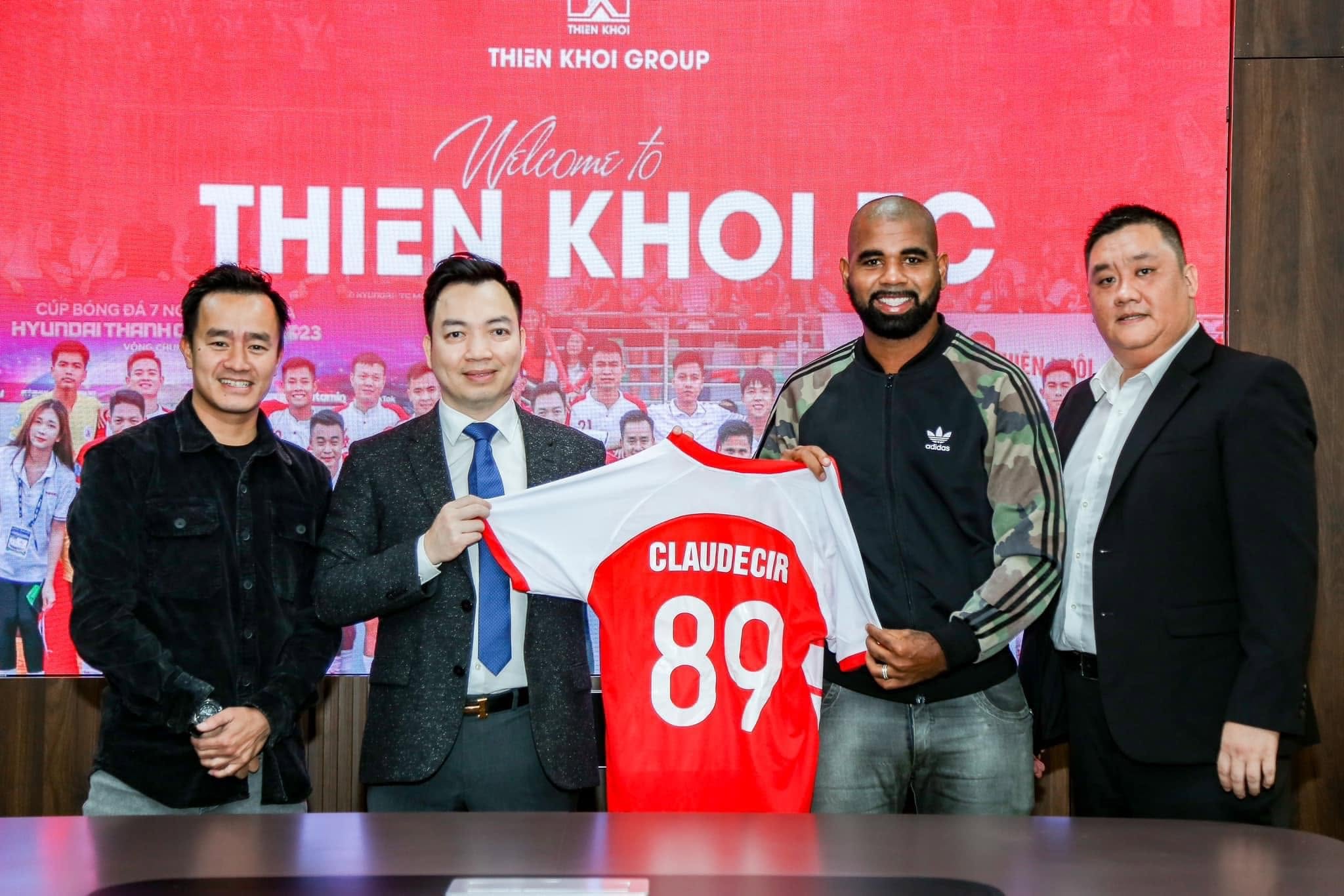 Claudecir Jr, ngoại binh Thiên Khôi FC