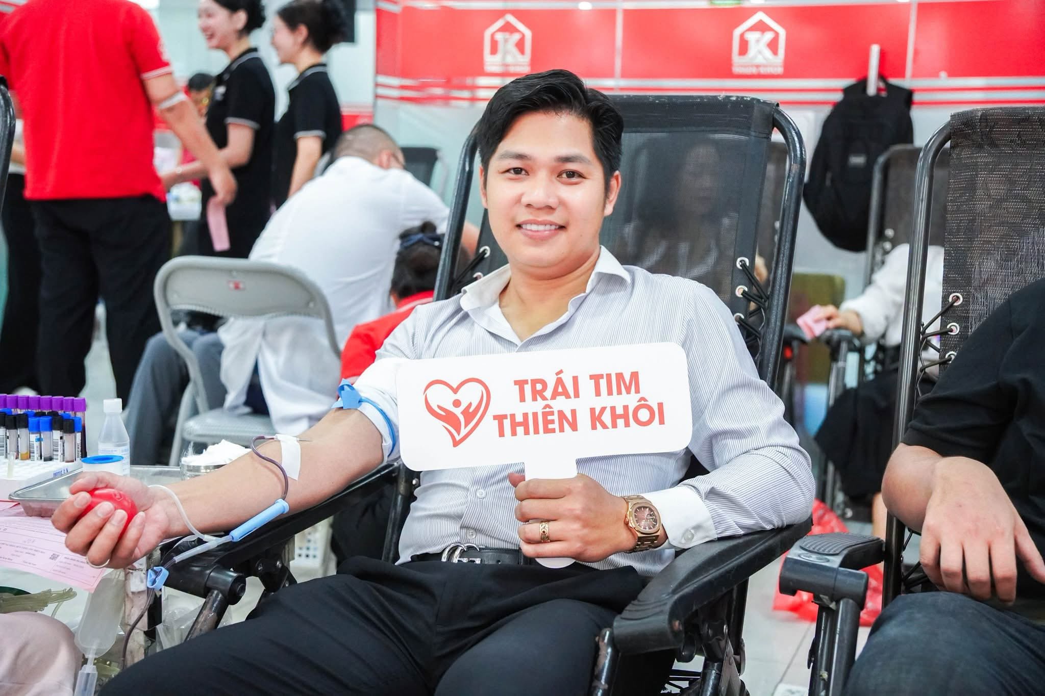 Chương trình hiến máu nhân đạo Thiên Khôi