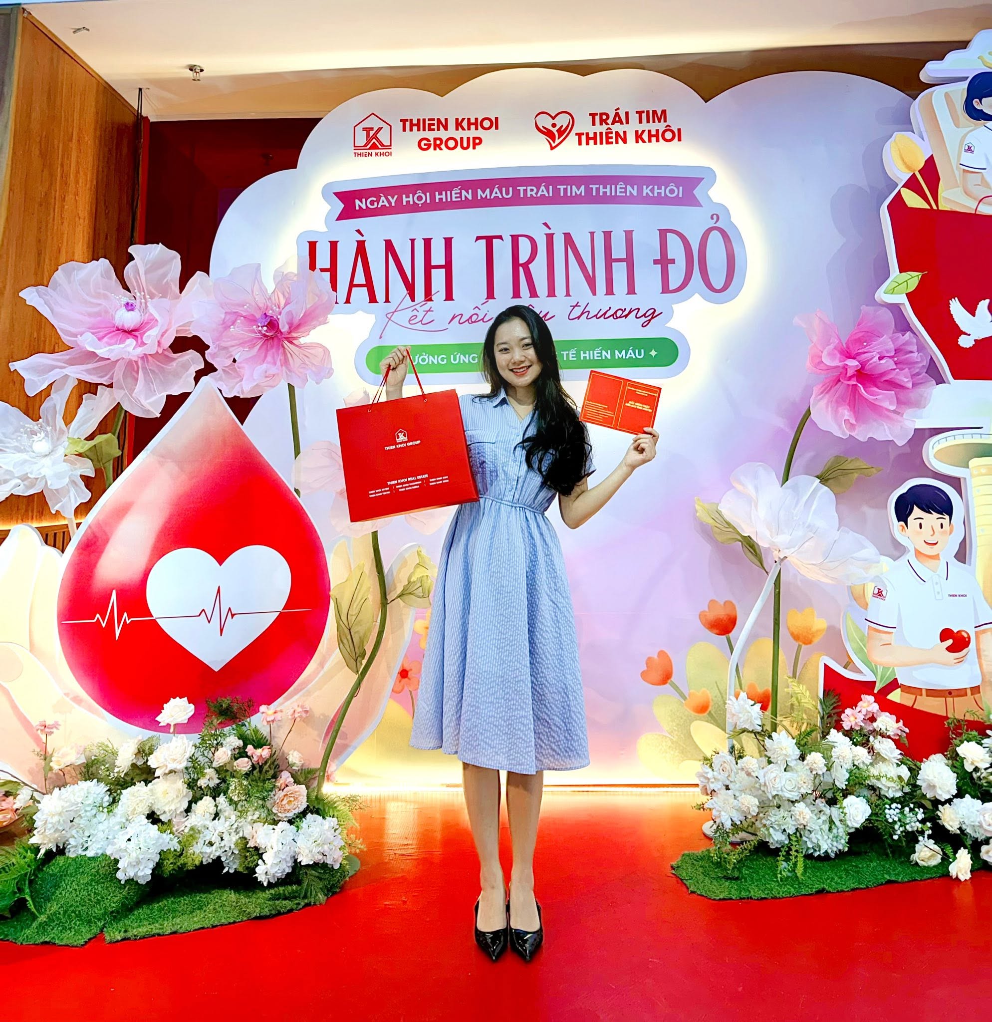 Hành trình đỏ, kết nối yêu thương cùng Thiên Khôi