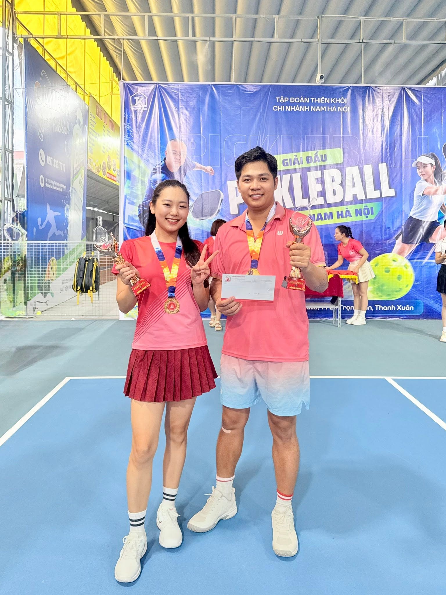 Giải Pickleball Thiên Khôi
