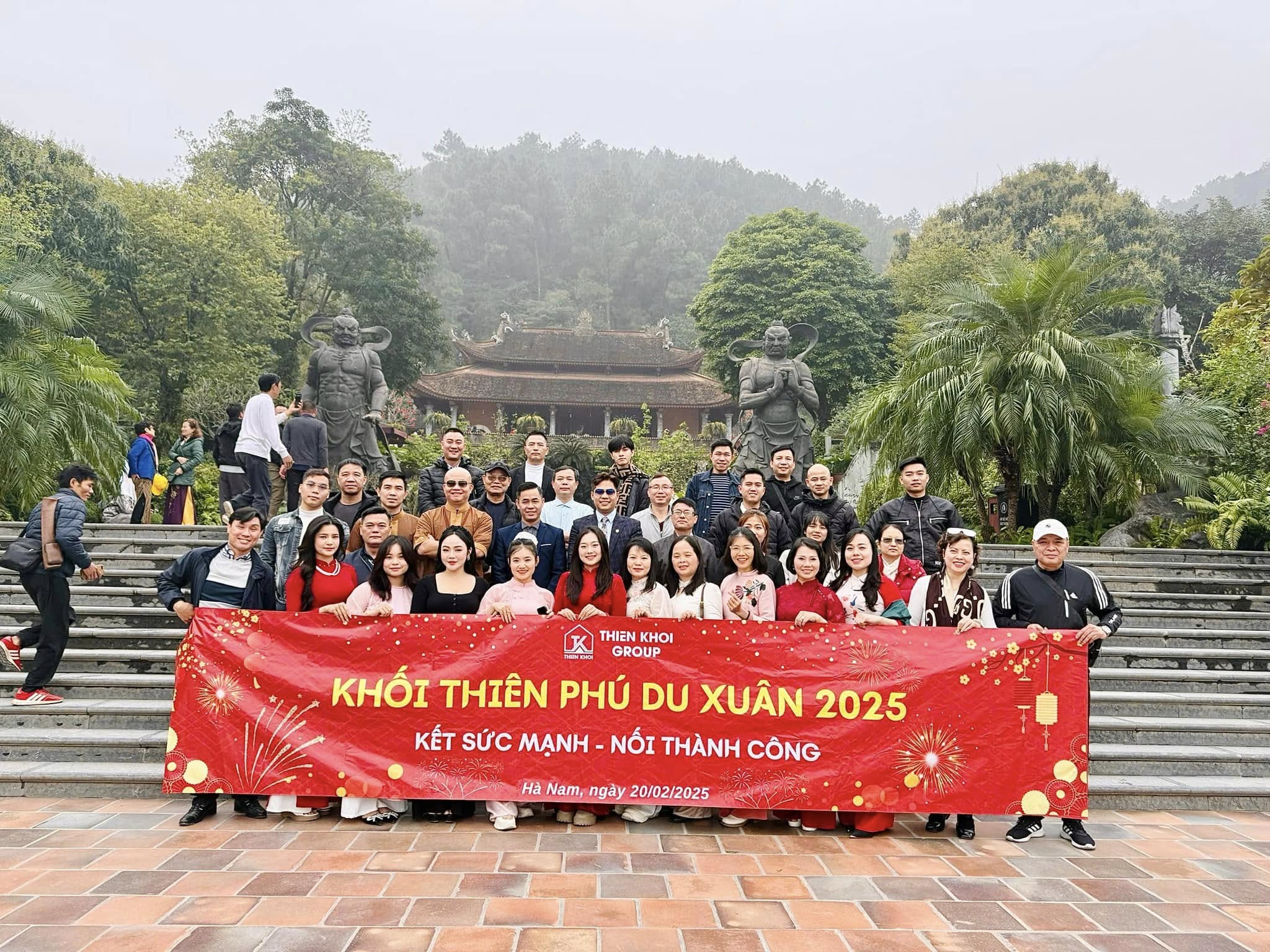 Khối Thiên Phú du xuân tại Hà Nam, Kết sức mạnh nối thành công